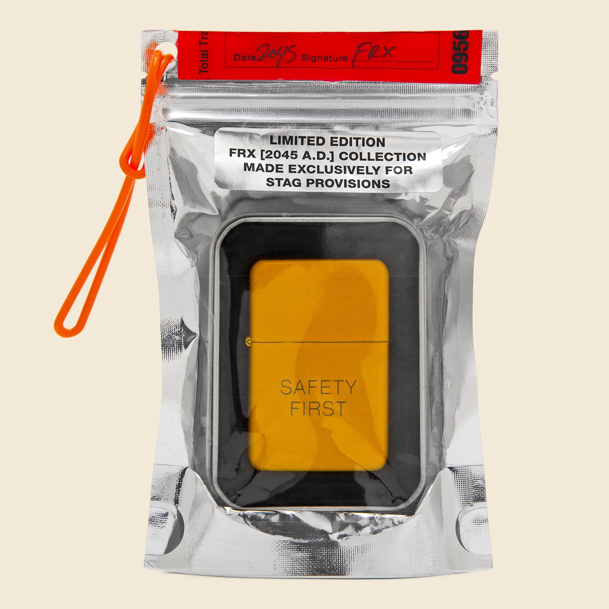 Zippo Lighter - SAFETY FIRST - Field Rations - STAG Provisions - Gift - Lighter