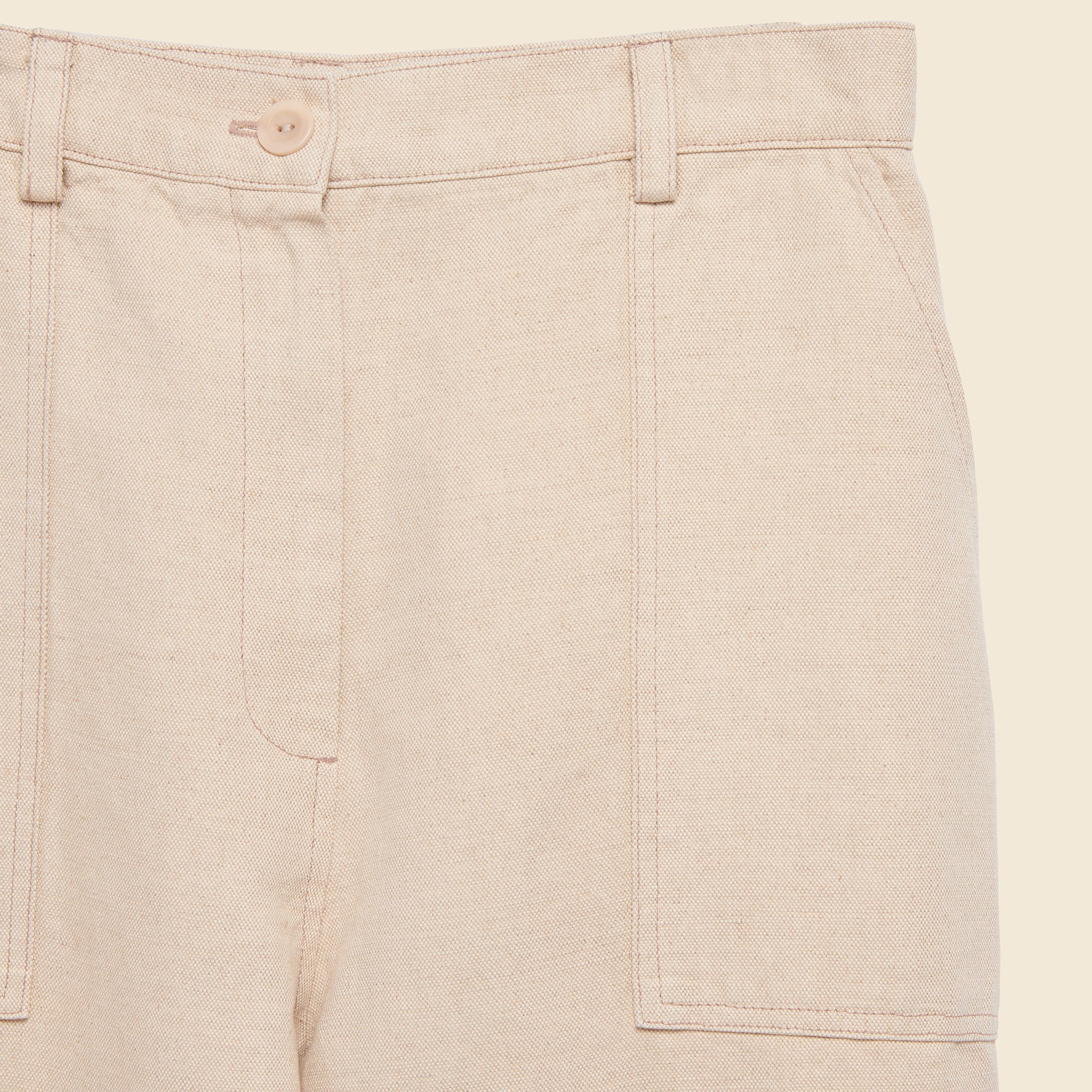 
                          Narrow Cargo Pant - Natural - First Rite - STAG Provisions - W - Pants - Twill
                        