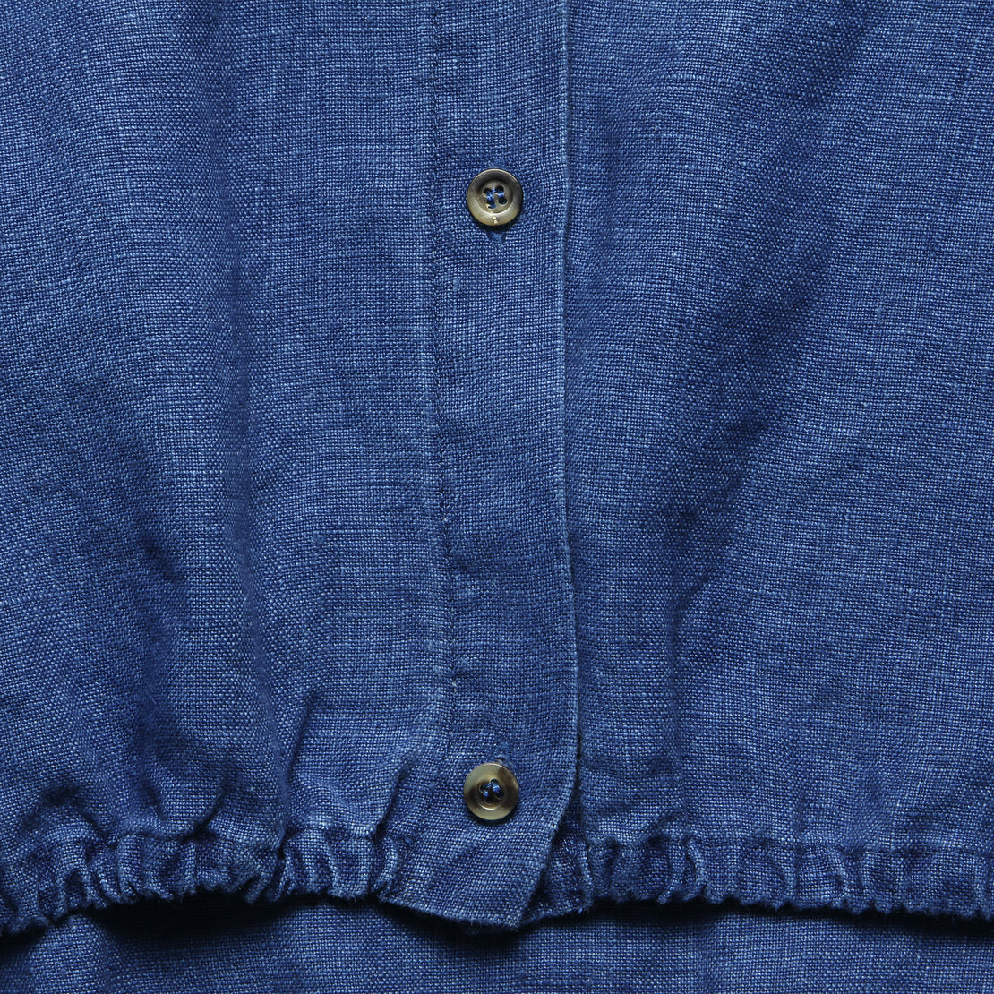 Button Blouse - Indigo - First Rite - STAG Provisions - W - Tops - S/S Woven