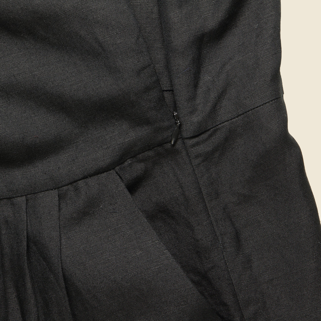 Tie Pant Suit - Black - First Rite - STAG Provisions - W - Onepiece - Jumpsuit