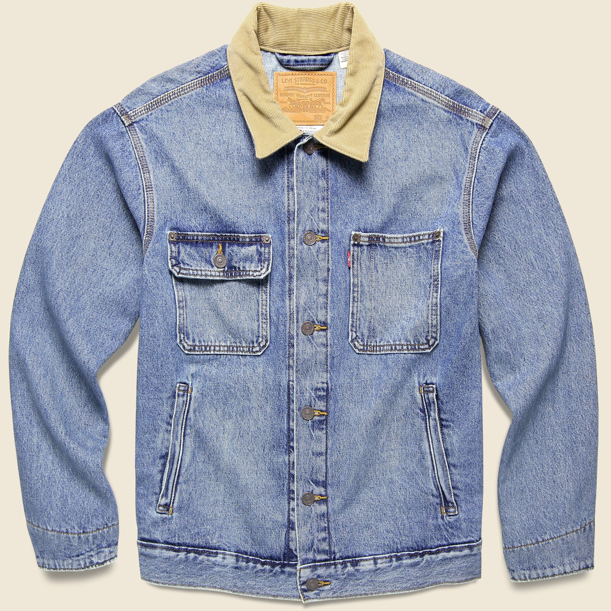 Snake Sunset Trucker - Fort Lonesome - STAG Provisions - Outerwear - Coat / Jacket