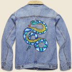 Snake Sunset Trucker - Fort Lonesome - STAG Provisions - Outerwear - Coat / Jacket