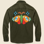 Butterfly Eyes Wool CPO - Fort Lonesome - STAG Provisions - Tops - L/S Woven - Overshirt