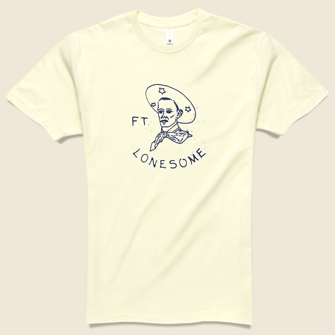 Fort Lonesome Logo Tee - Cowboy