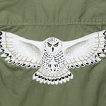 Twill Camp Shirt - Owl - Fort Lonesome - STAG Provisions - Tops - S/S Woven - Other Pattern
