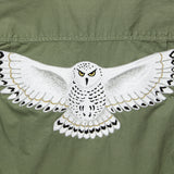 Twill Camp Shirt - Owl - Fort Lonesome - STAG Provisions - Tops - S/S Woven - Other Pattern