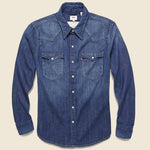 Levi's Barstow Western - Clouds - Fort Lonesome - STAG Provisions - Tops - L/S Woven - Other Pattern