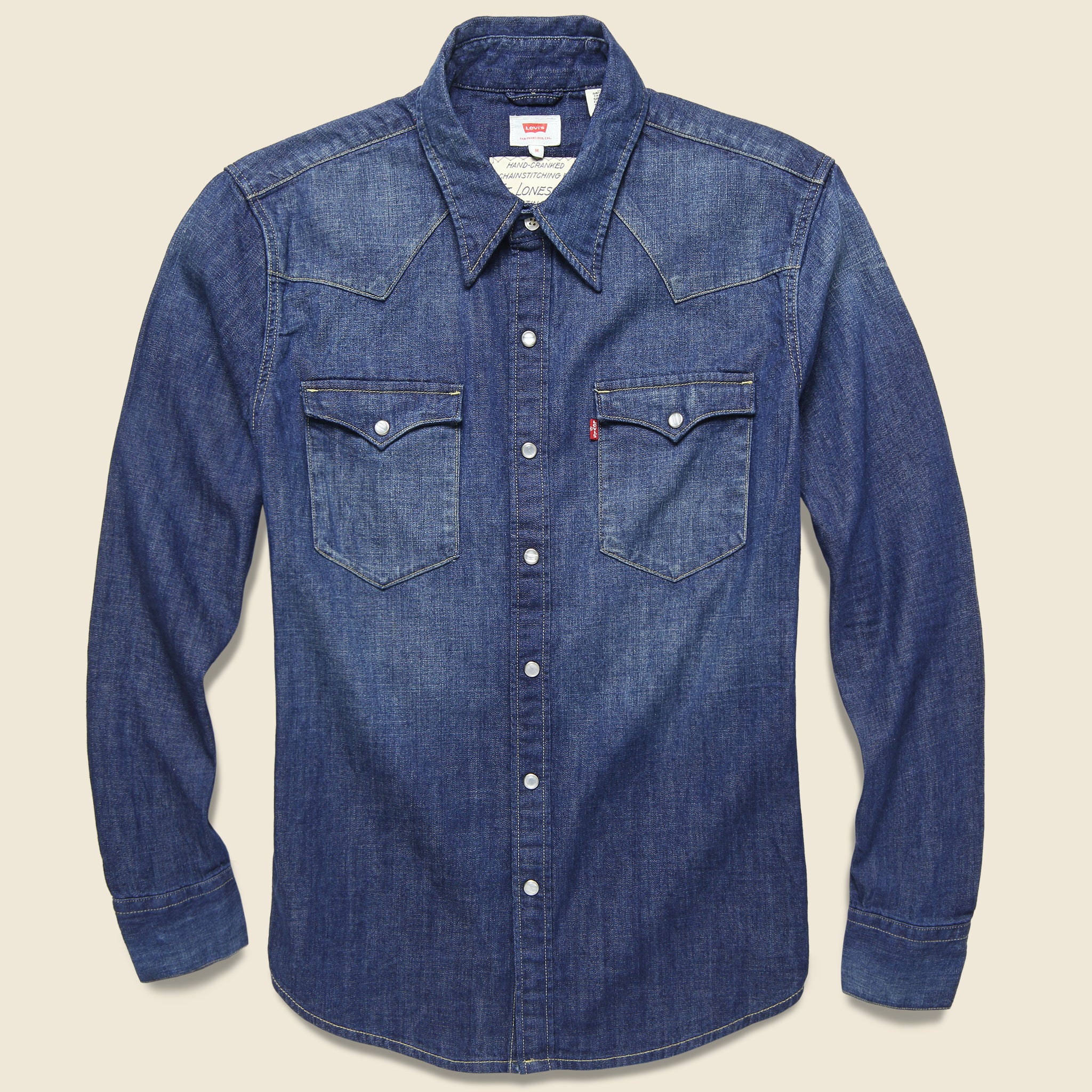 Levi's Barstow Western - Clouds - Fort Lonesome - STAG Provisions - Tops - L/S Woven - Other Pattern