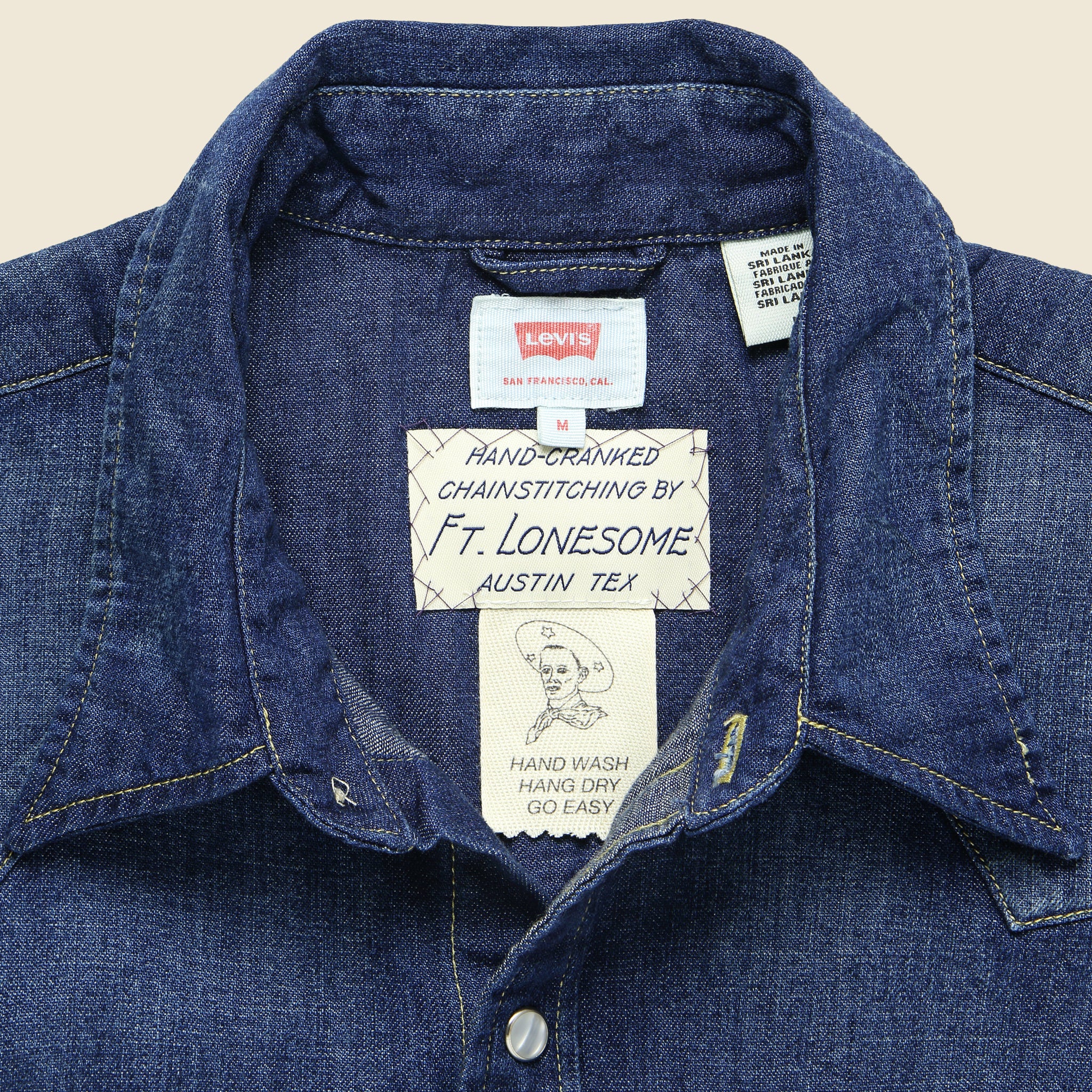 Levi's Barstow Western - Palm Trees - Fort Lonesome - STAG Provisions - Tops - L/S Woven - Other Pattern