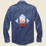 Levi's Barstow Western - Clouds - Fort Lonesome - STAG Provisions - Tops - L/S Woven - Other Pattern