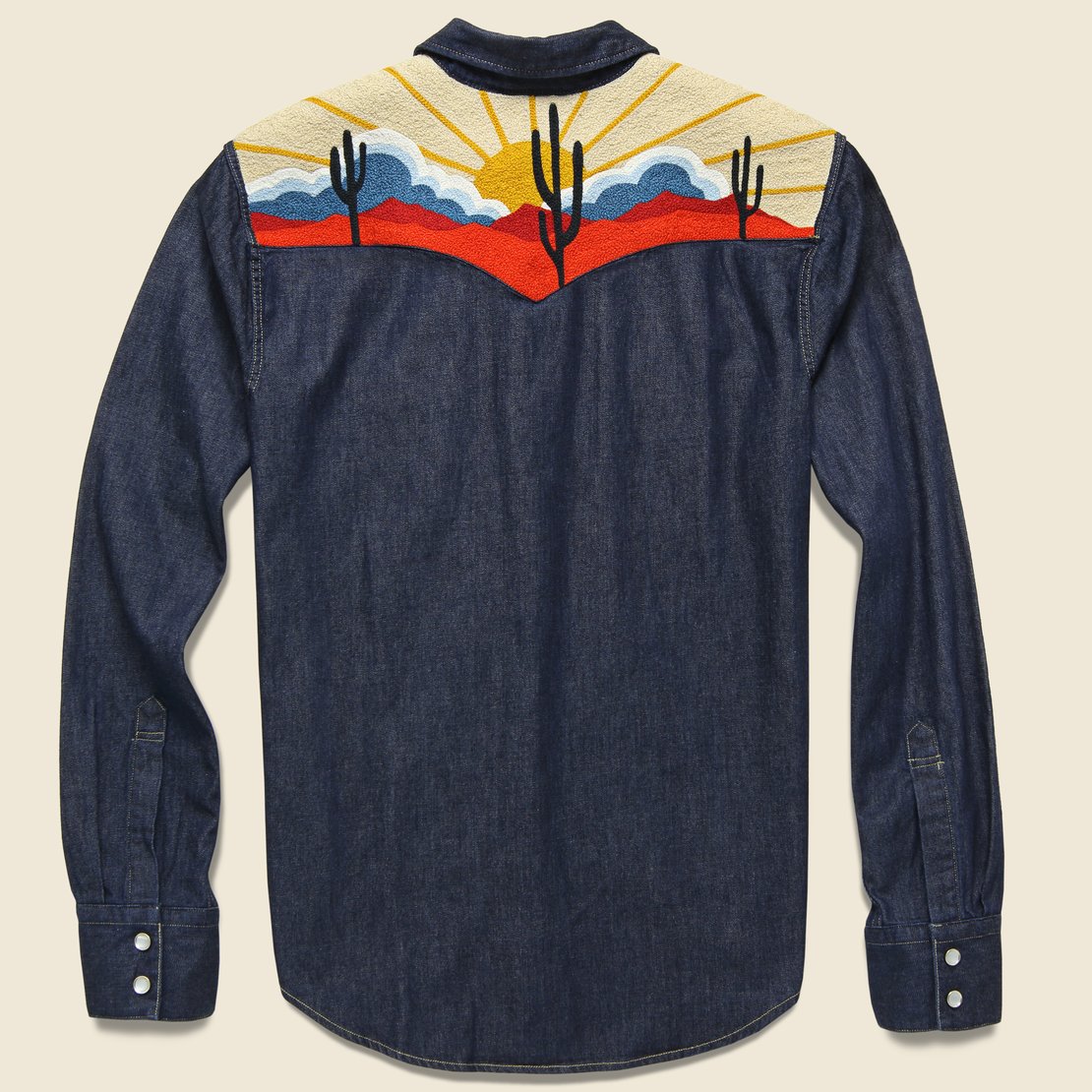 Levi's Barstow Western - Saguaro Desert Sunset - Fort Lonesome - STAG Provisions - Tops - L/S Woven - Other Pattern