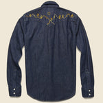 Levi's Barstow Western - Tan/Yellow/Orange Desert Skyline - Fort Lonesome - STAG Provisions - Tops - L/S Woven - Other Pattern