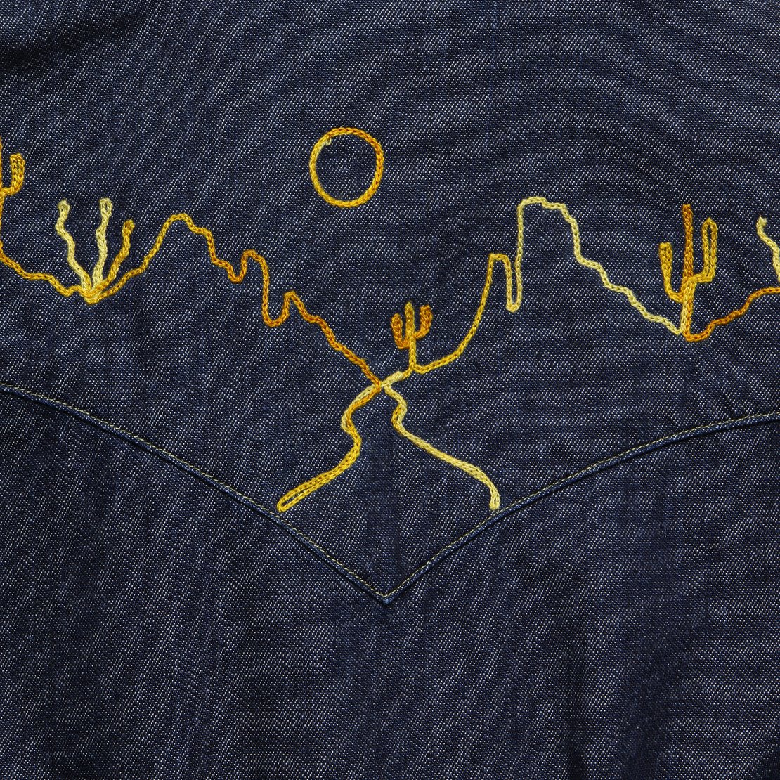 Levi's Barstow Western - Tan/Yellow/Orange Desert Skyline - Fort Lonesome - STAG Provisions - Tops - L/S Woven - Other Pattern