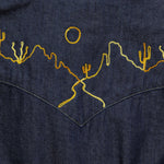 Levi's Barstow Western - Tan/Yellow/Orange Desert Skyline - Fort Lonesome - STAG Provisions - Tops - L/S Woven - Other Pattern
