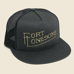Embroidered Trucker Hat - Charcoal - Fort Lonesome - STAG Provisions - Accessories - Hats