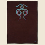 Wool Utility Blanket - United Snakes, Red - Fort Lonesome - STAG Provisions - Gift - Blankets