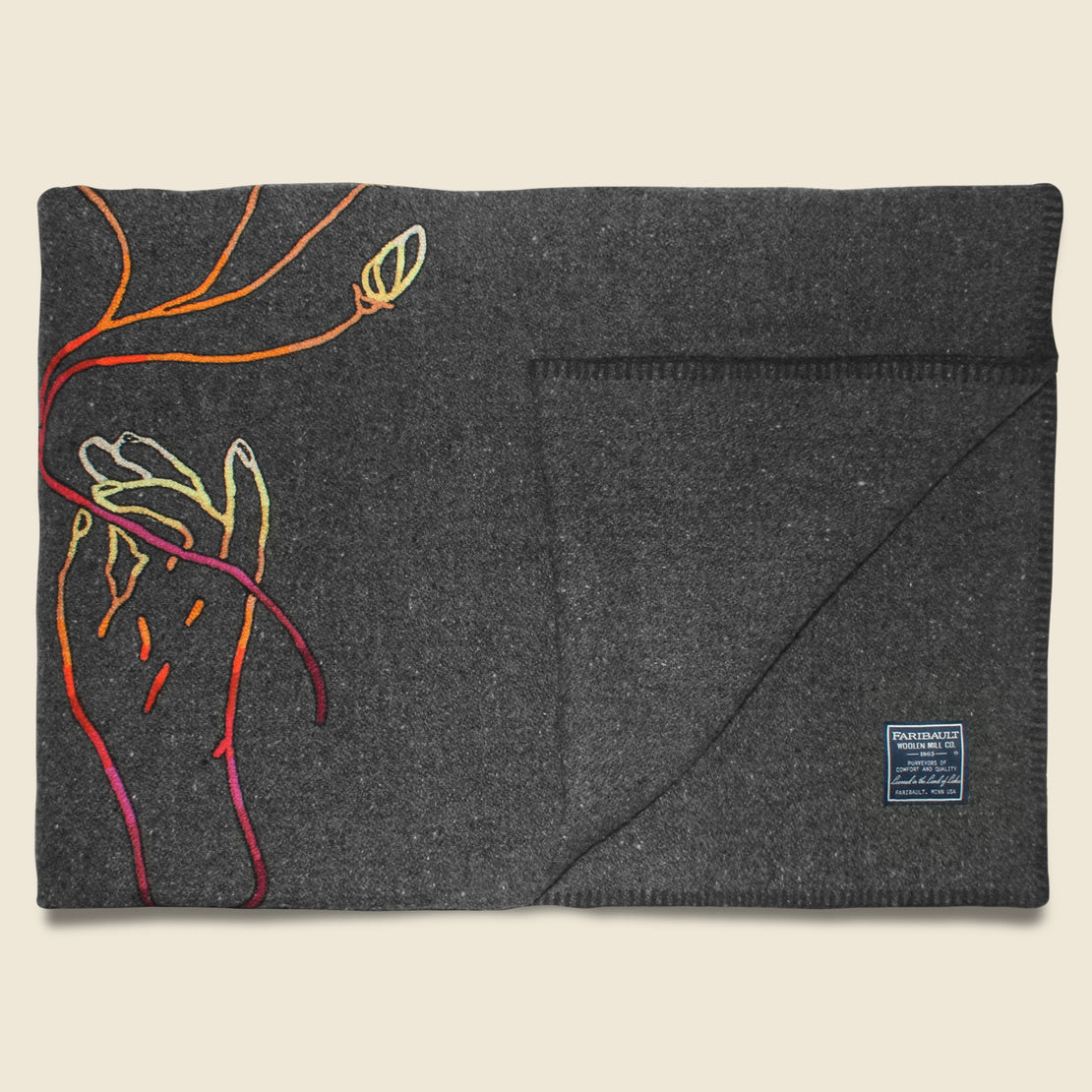 Wool Utility Blanket - Flower Offering - Fort Lonesome - STAG Provisions - Gift - Blankets