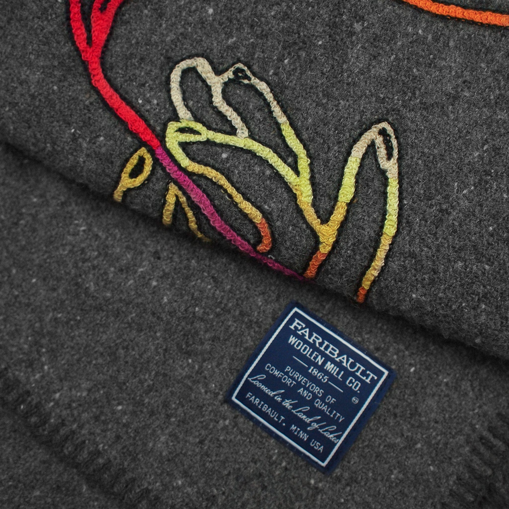 Wool Utility Blanket - Flower Offering - Fort Lonesome - STAG Provisions - Gift - Blankets