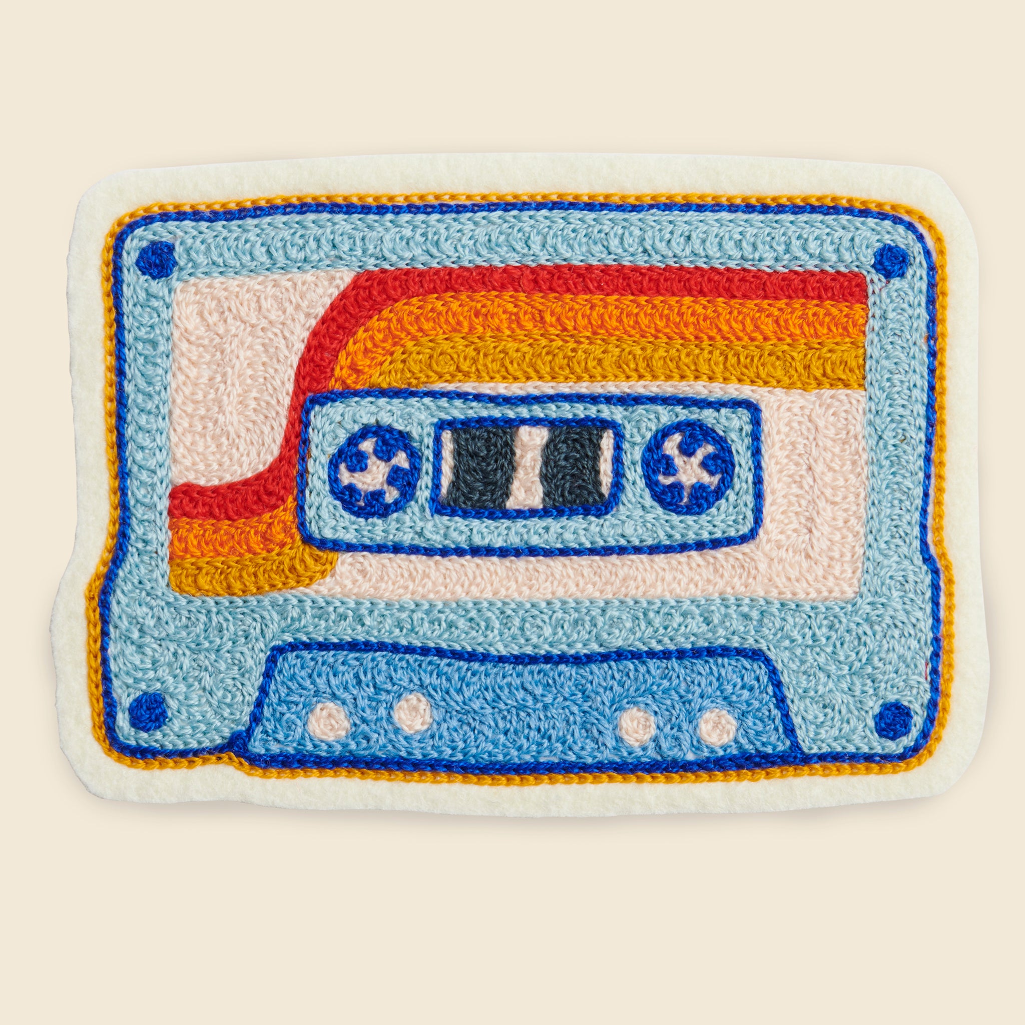 Patch - Cassette - Fort Lonesome - STAG Provisions - Accessories - Patches