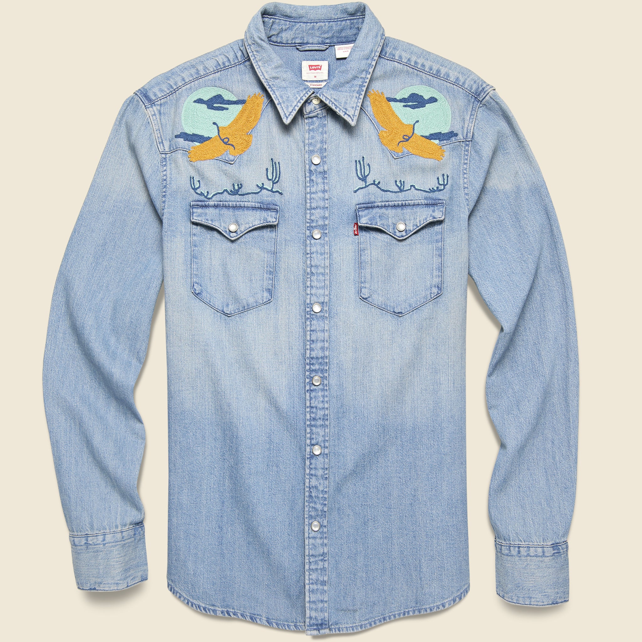 Barstow Western Shirt - Snake Hawk - Fort Lonesome - STAG Provisions - Tops - L/S Woven - Other Pattern