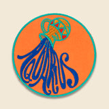 Astrology Patch - Aquarius - Fort Lonesome - STAG Provisions - Accessories - Patches