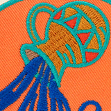 Astrology Patch - Aquarius - Fort Lonesome - STAG Provisions - Accessories - Patches