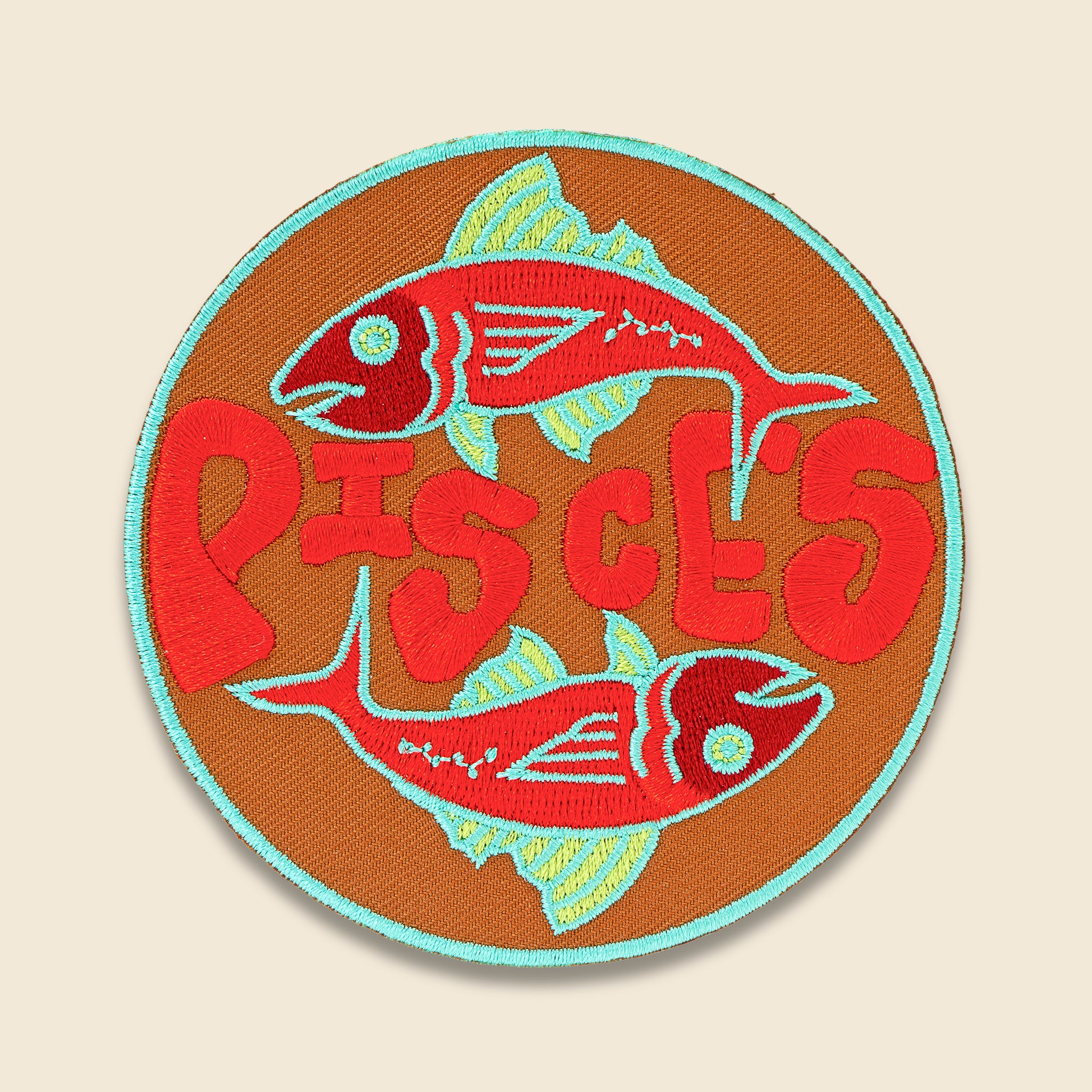 Astrology Patch - Pisces - Fort Lonesome - STAG Provisions - Accessories - Patches