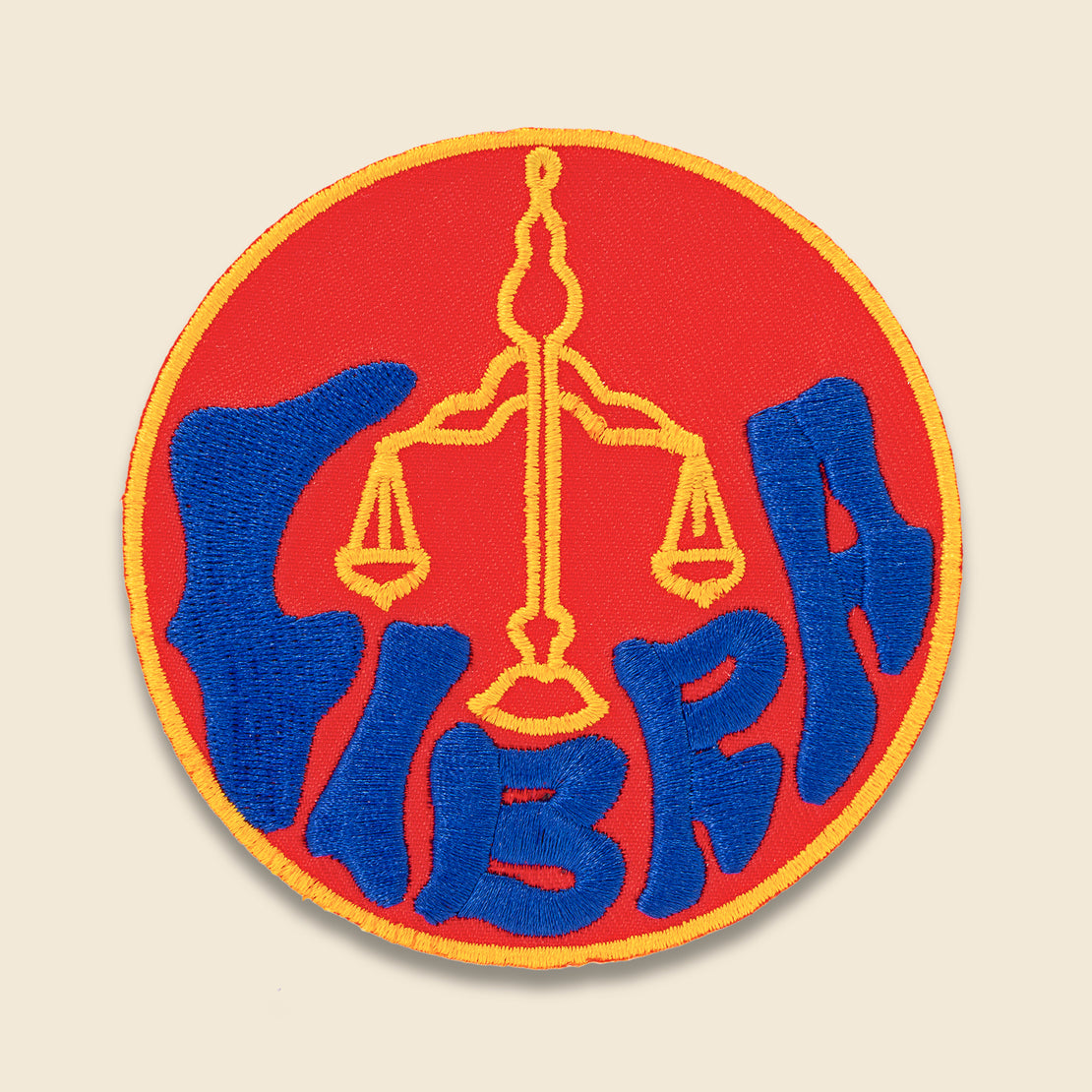 Fort Lonesome Astrology Patch - Libra