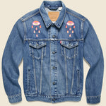 Ft. Lonesome x STAG Crying Eyes Denim Trucker - Fort Lonesome - STAG Provisions - Outerwear - Coat / Jacket