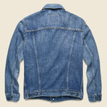 Ft. Lonesome x STAG Crying Eyes Denim Trucker - Fort Lonesome - STAG Provisions - Outerwear - Coat / Jacket