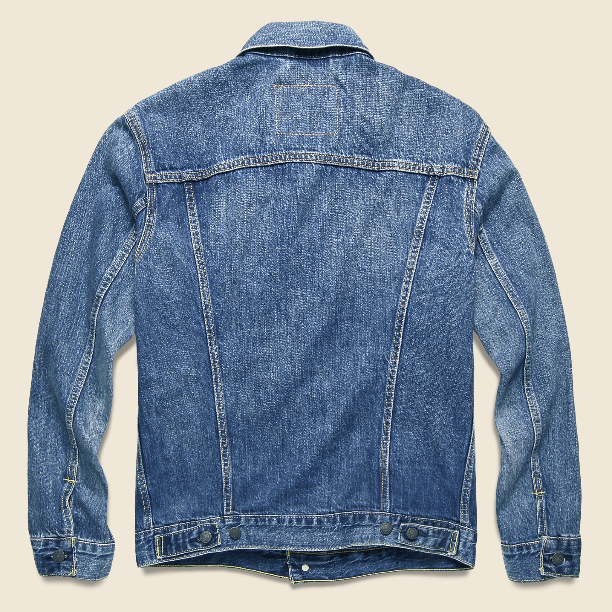 Ft. Lonesome x STAG Crying Eyes Denim Trucker - Fort Lonesome - STAG Provisions - Outerwear - Coat / Jacket