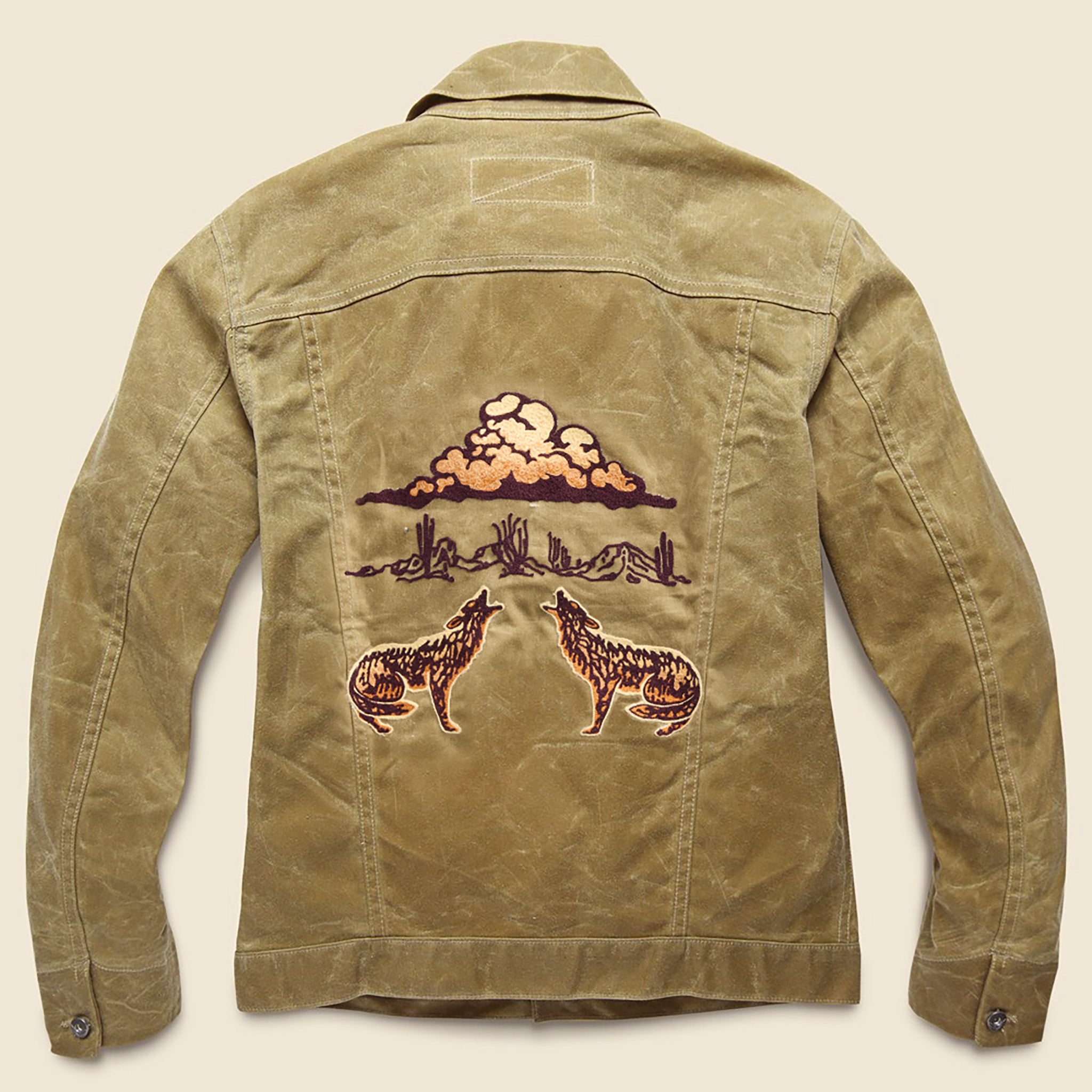Ft. Lonesome x STAG Wolf Waxed Jacket - Fort Lonesome - STAG Provisions - Outerwear - Coat / Jacket