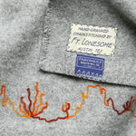 Large Wool Blanket - Desert Landscape - Fort Lonesome - STAG Provisions - Gift - Blankets