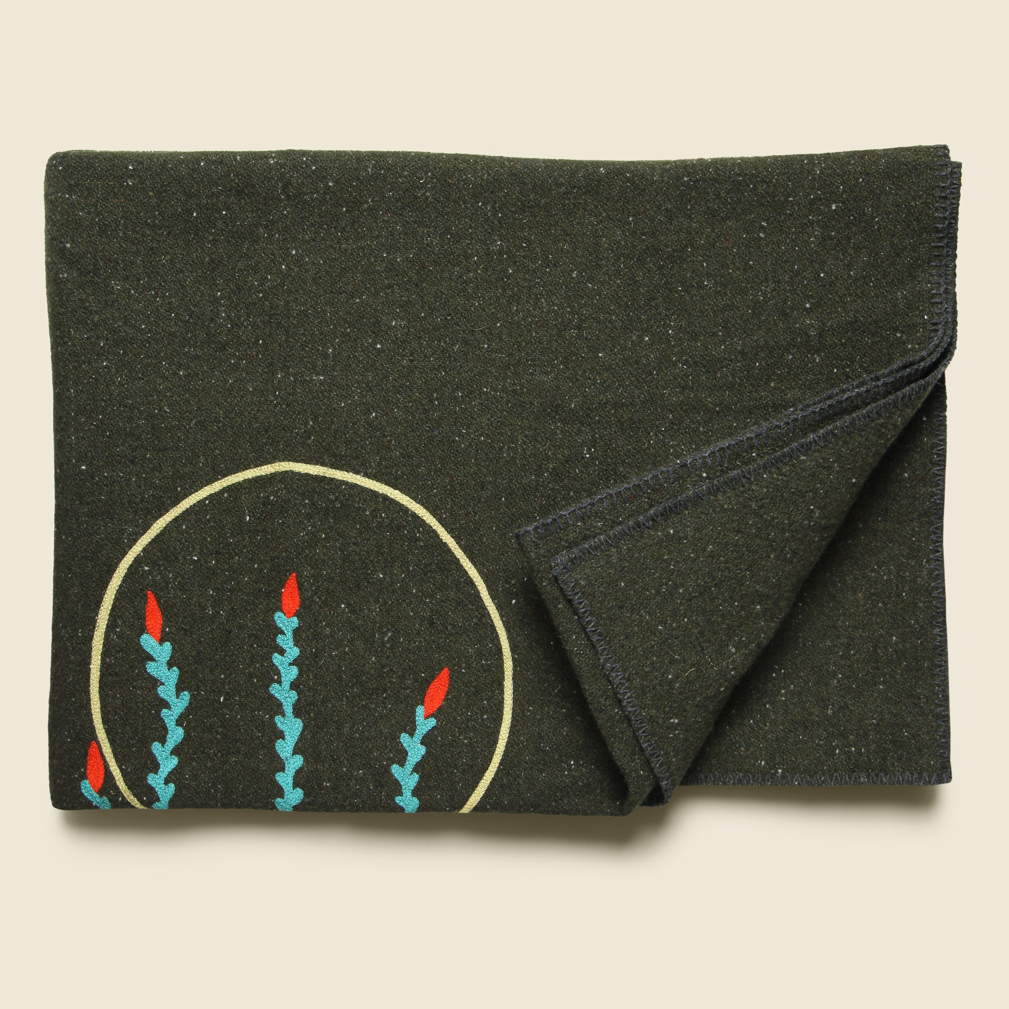 
                          Ocotillo Small Utility Blanket - Olive - Fort Lonesome - STAG Provisions - Gift - Blankets
                        