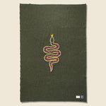 Snake Small Utility Blanket - Olive - Fort Lonesome - STAG Provisions - Gift - Blankets