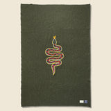 Snake Small Utility Blanket - Olive - Fort Lonesome - STAG Provisions - Gift - Blankets