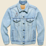 On the Road Again Trucker Jacket - Light Wash - Future Vagabond - STAG Provisions - Outerwear - Coat / Jacket