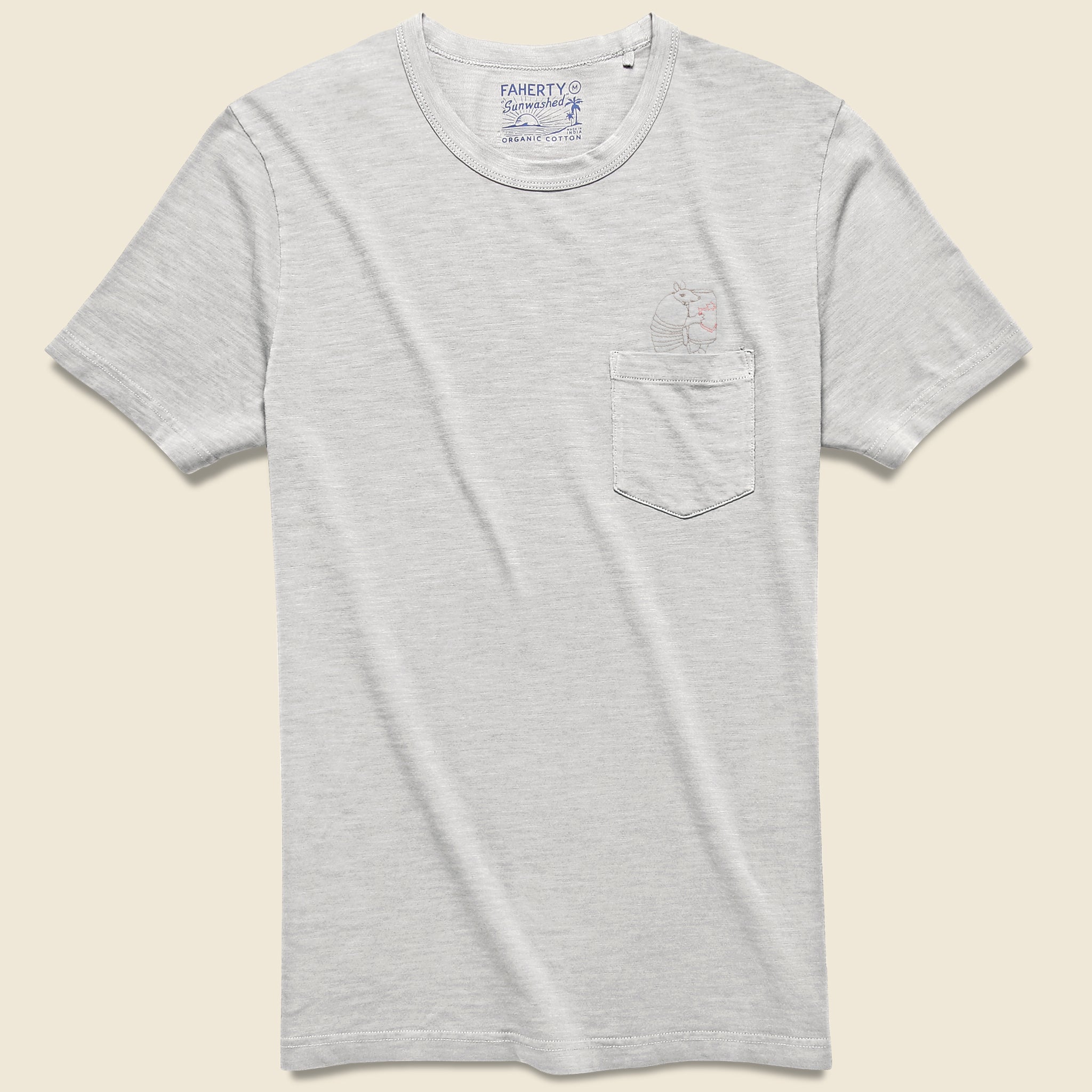 Armadillo Tee - Heather Grey - Future Vagabond - STAG Provisions - Tops - S/S Tee - Graphic