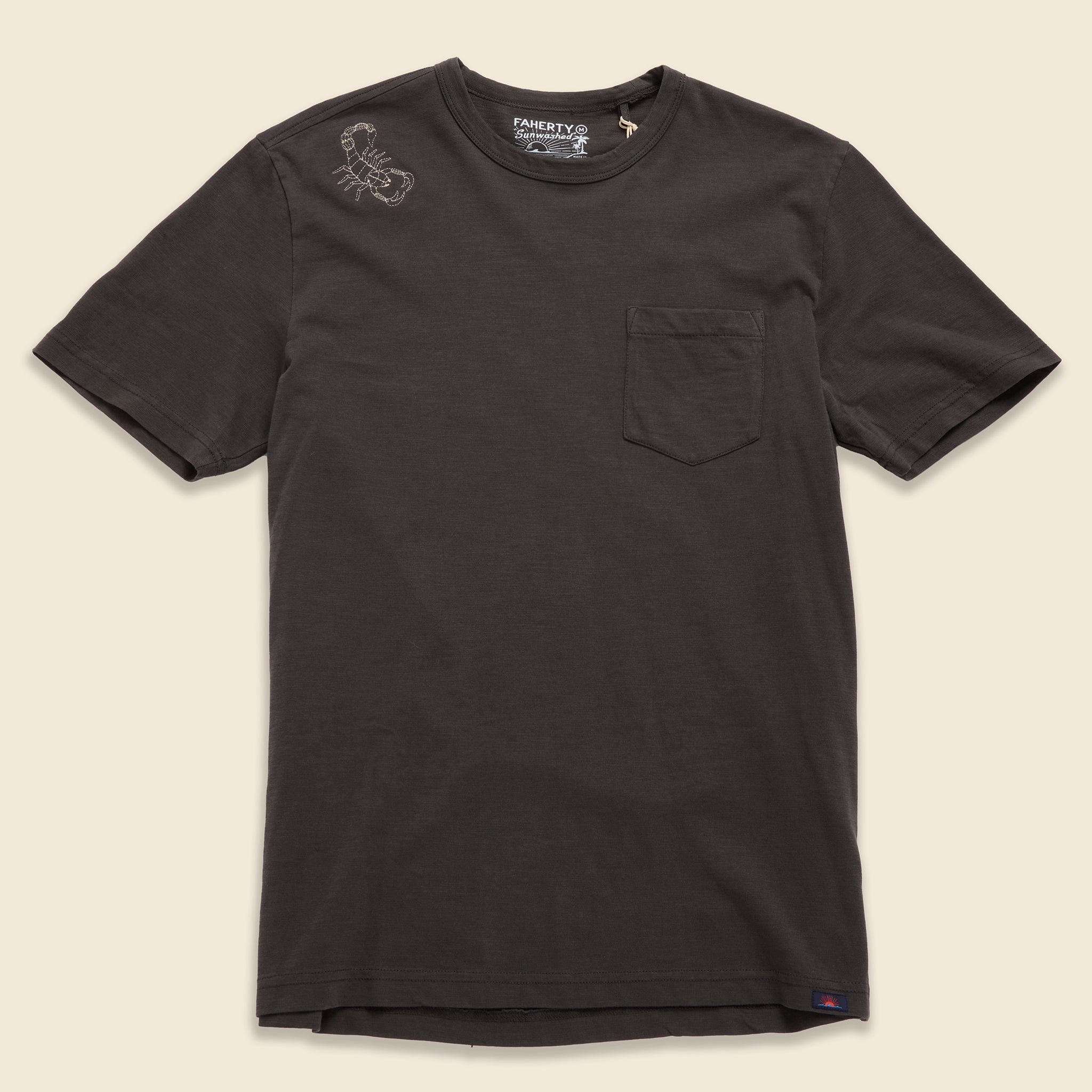 Scorpion Tee - Heather Black - Future Vagabond - STAG Provisions - Tops - S/S Tee - Graphic
