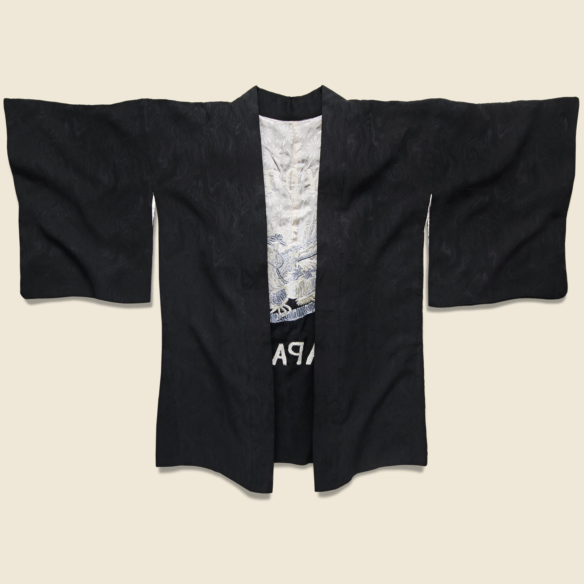 
                          Embroidered Silk Kimono - Eagle - Vintage - STAG Provisions - W - One &amp; Done - Apparel
                        