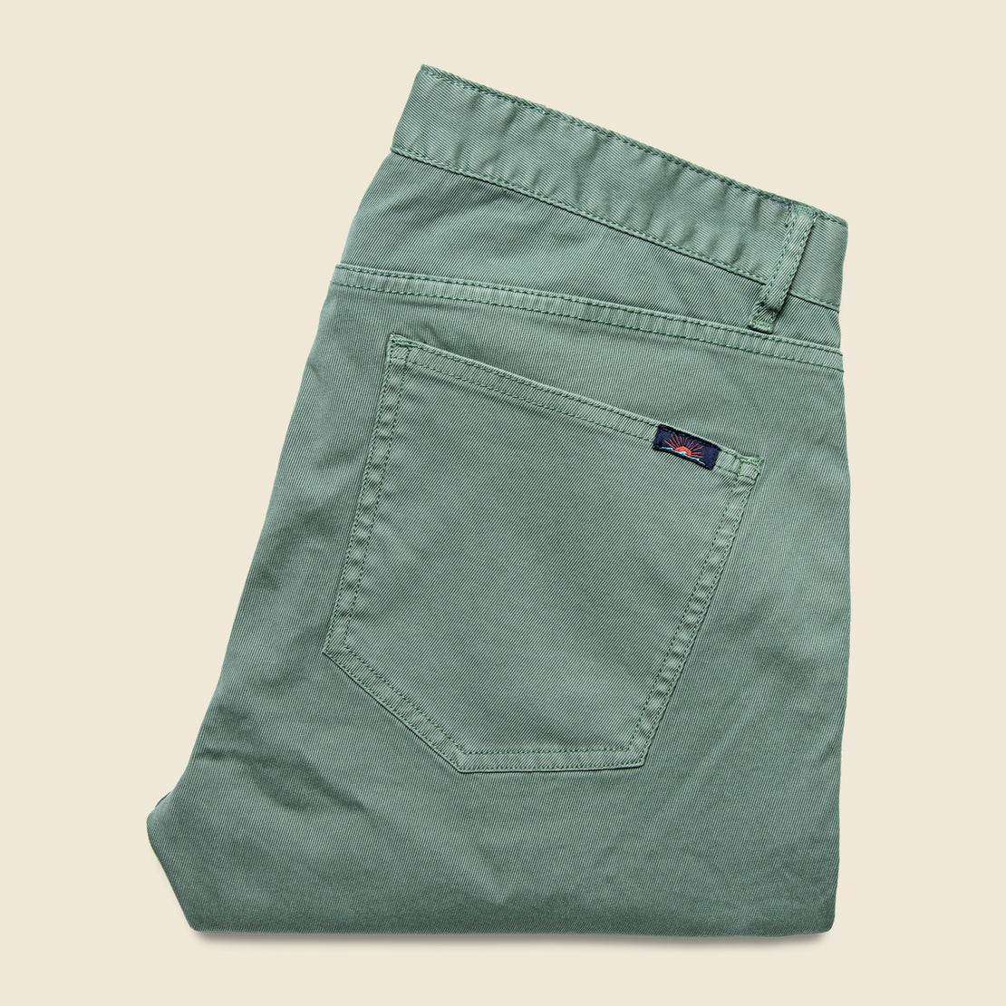 Cavalry Jean - Surplus Green - Faherty - STAG Provisions - Pants - Twill