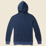 Dual Knit Zip Hoodie - Navy - Faherty - STAG Provisions - Tops - Fleece / Sweatshirt