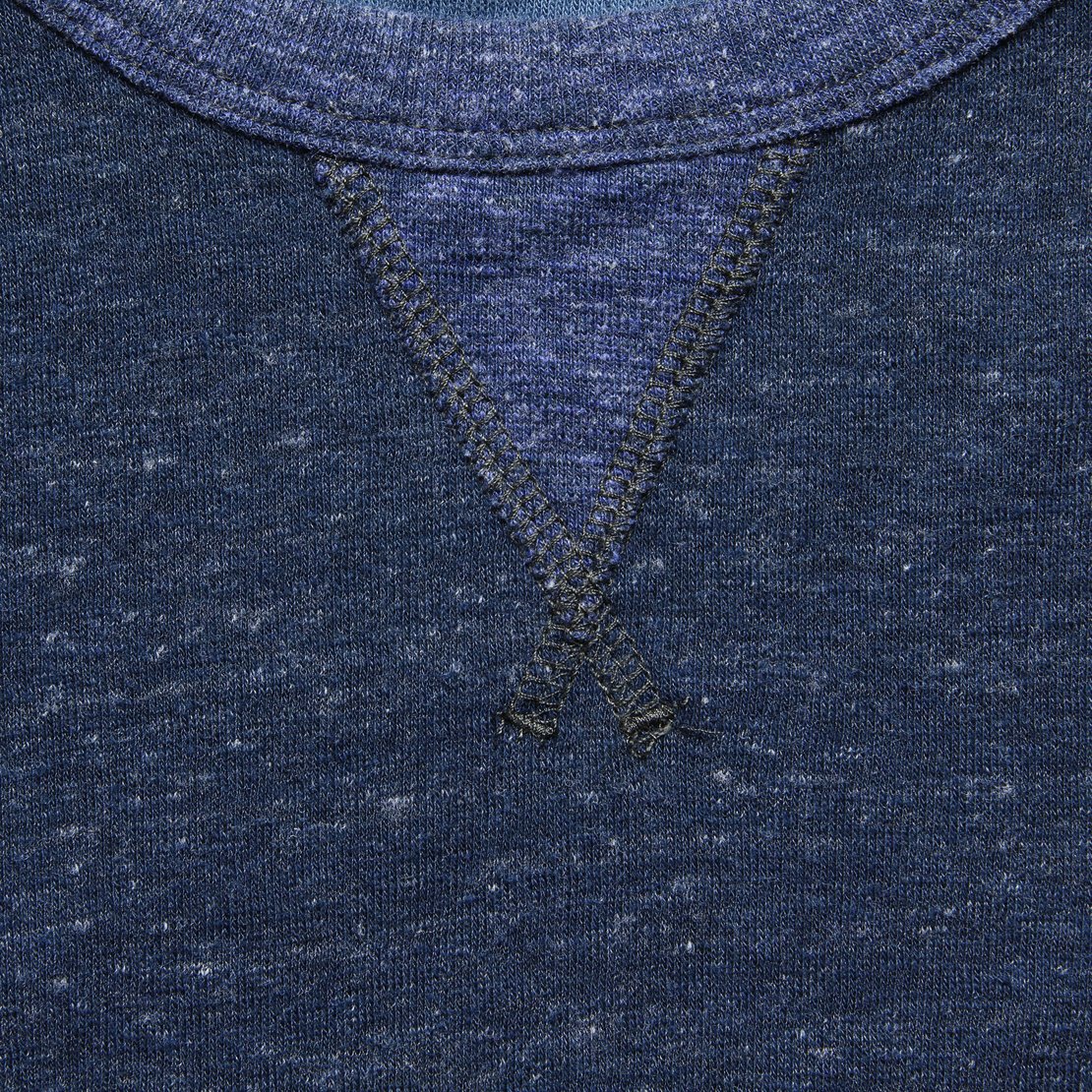 
                          Dual Knit Crew Sweatshirt - Navy - Faherty - STAG Provisions - Tops - Fleece / Sweatshirt
                        