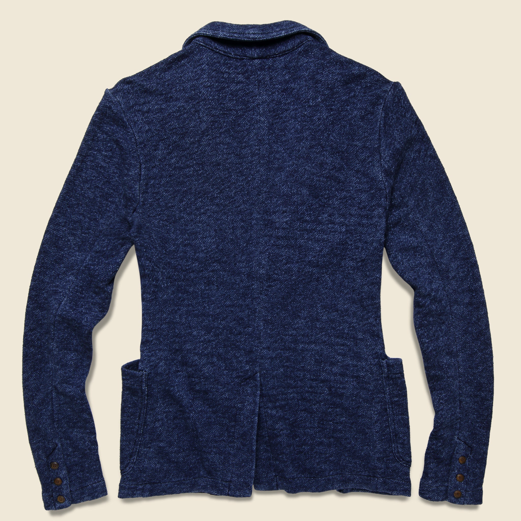 
                          Marled Indigo Knit Blazer - Indigo - Faherty - STAG Provisions - Suiting - Sport Coat
                        