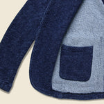 Marled Indigo Knit Blazer - Indigo - Faherty - STAG Provisions - Suiting - Sport Coat