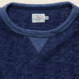 Marled Crewneck Sweatshirt - Indigo - Faherty - STAG Provisions - Tops - Fleece / Sweatshirt