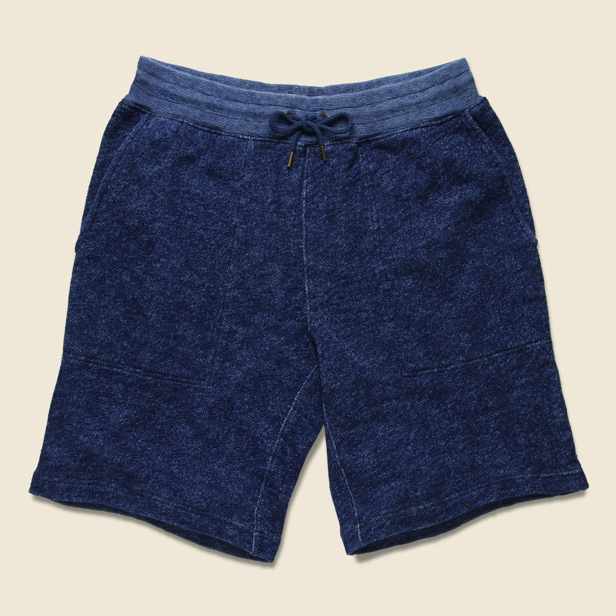 Marled Sweatshort - Indigo - Faherty - STAG Provisions - Shorts - Lounge