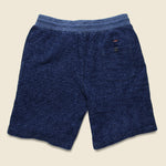 Marled Sweatshort - Indigo - Faherty - STAG Provisions - Shorts - Lounge