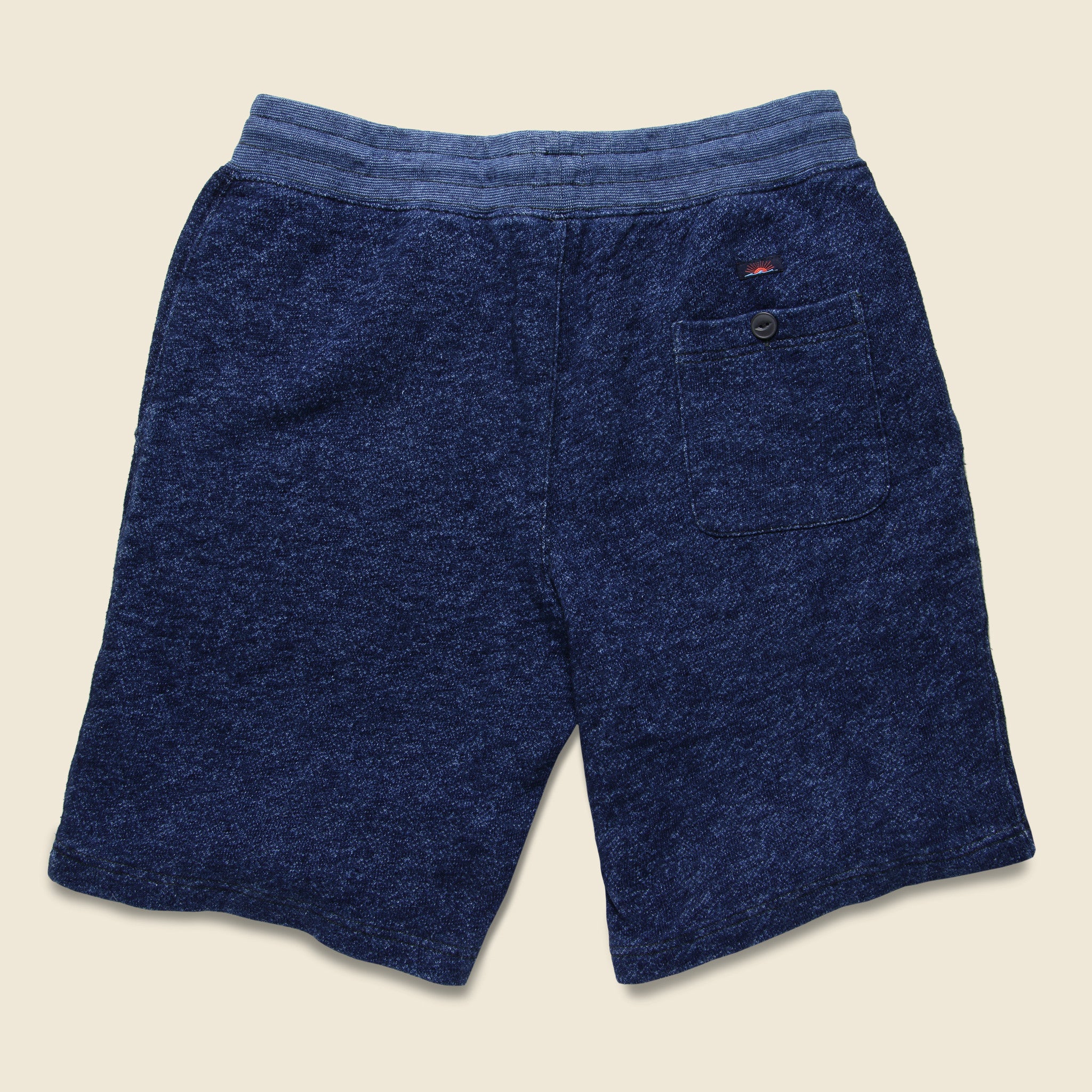 Marled Sweatshort - Indigo - Faherty - STAG Provisions - Shorts - Lounge