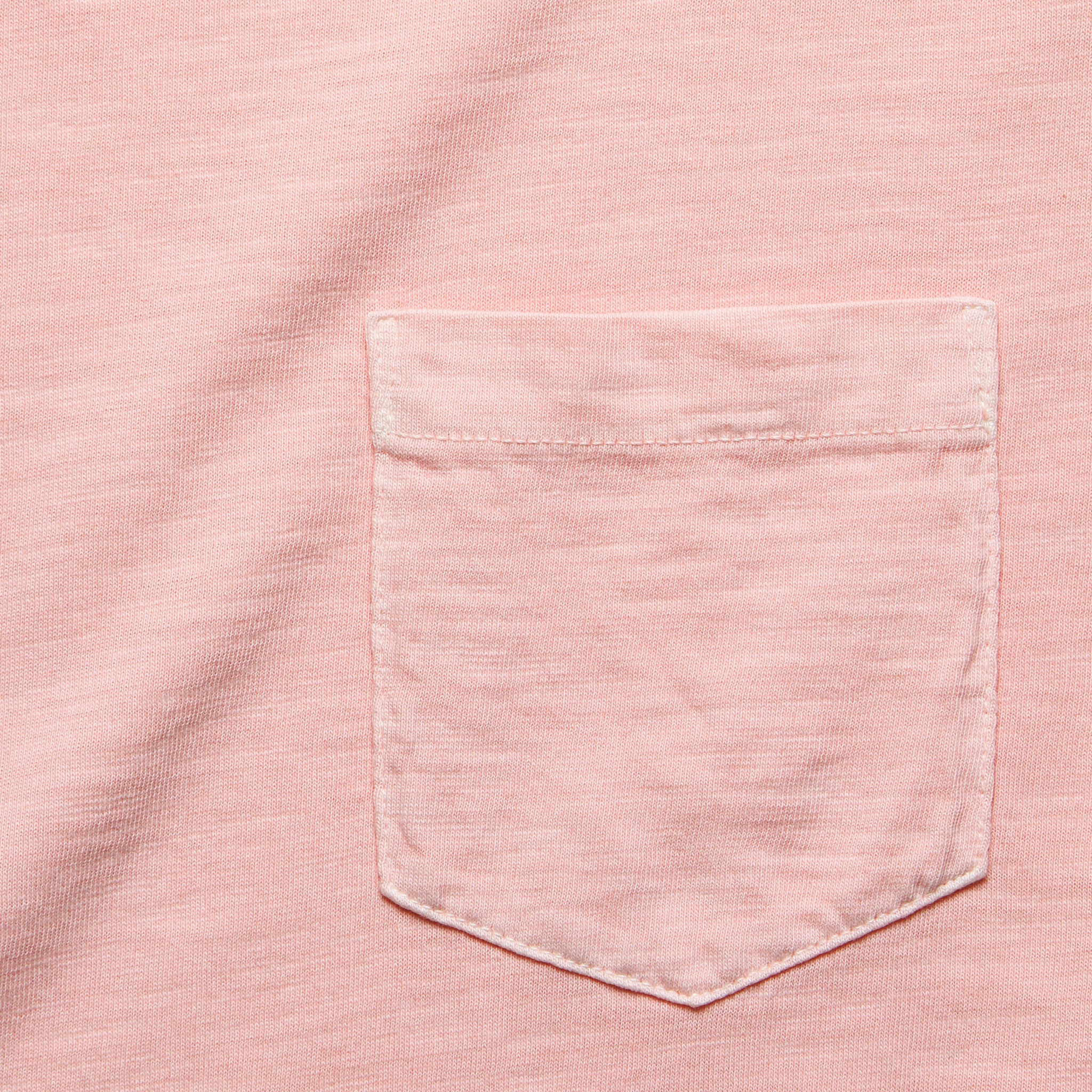 
                          Garment Dye Pocket Tee - Summer Pink - Faherty - STAG Provisions - Tops - S/S Tee
                        